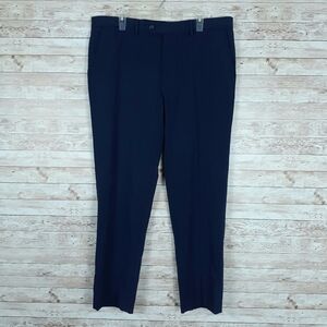 Nautica Mens Dress Pants 38x30 Blue 356